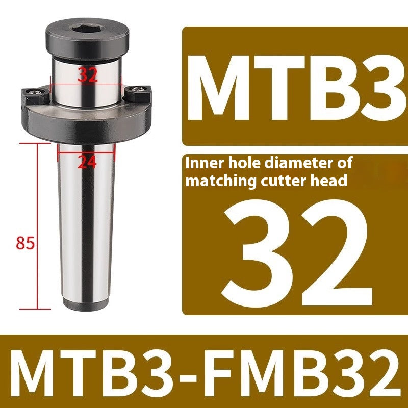 2092-Machine tool accessories Milling machine accessories Milling cutter head shank Morse 3 boom NT spindle taper MT3-22/27 Shandong Denso Pricision Tools Co.,Ltd.
